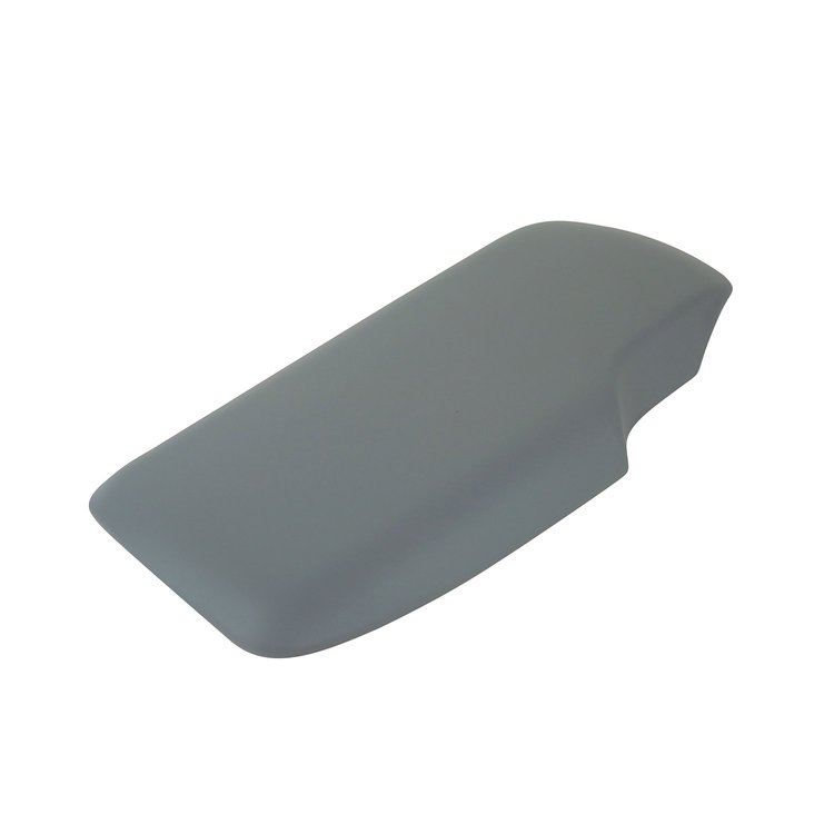 46892 Console Lid, 2005-2005 Chevy Corvette, Steel Gray Leather