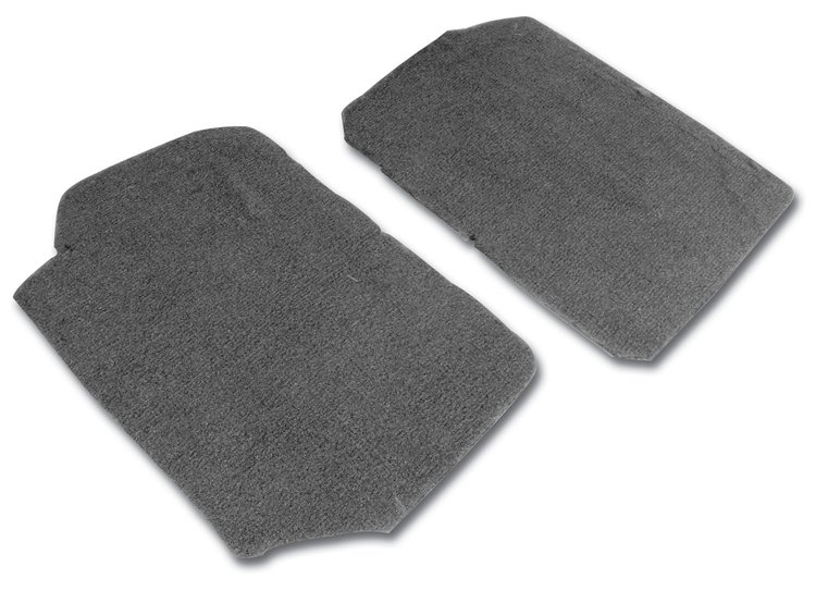 471681 FRONT SPEAKER COVER CARPETS, 1990-1991 Chevy Corvette, GRAY PILE