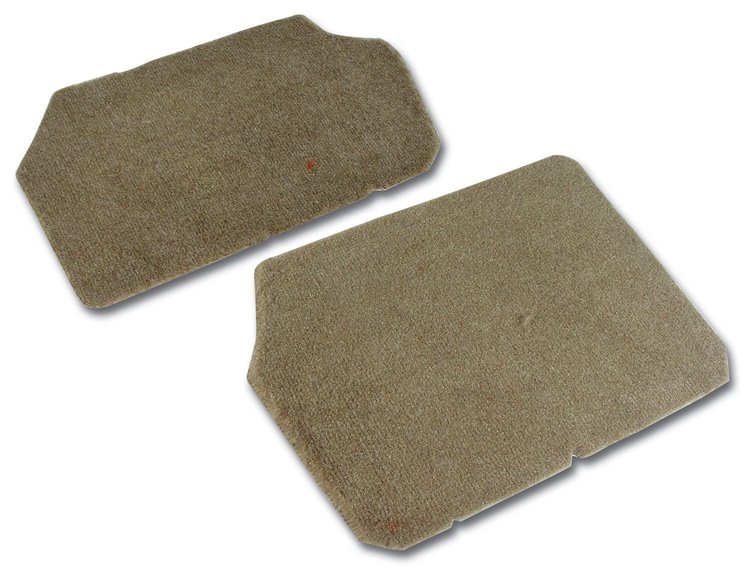 471682 FRONT SPEAKER COVER CARPETS, 1992-1993 Chevy Corvette, BEIGE PILE