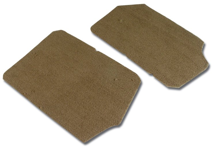 471882 Front Speaker Cover Carpets, 1994-1996 Chevy Corvette, Beige Tru-Vet