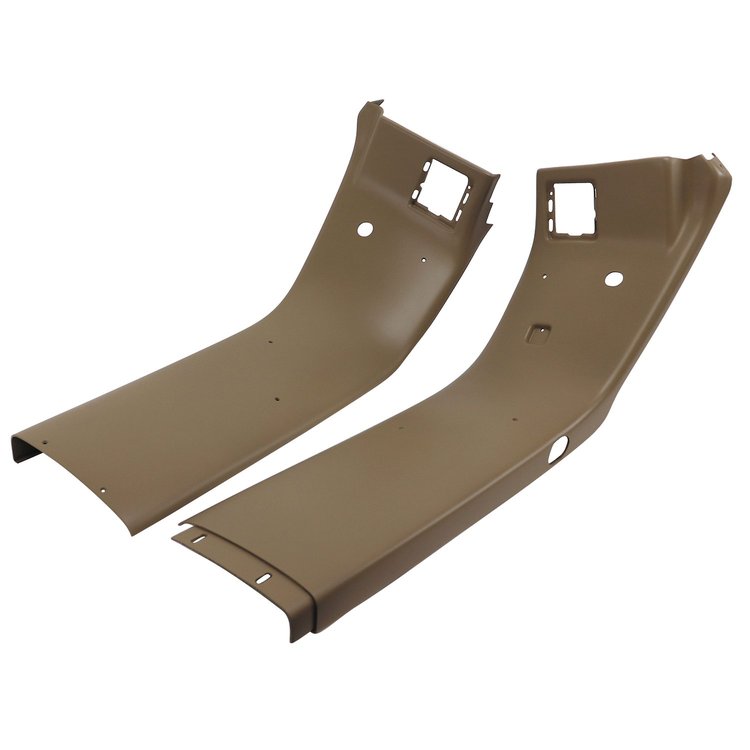 473182 Coupe Rear Roof Panels, 1992-1996 Chevy Corvette, Beige