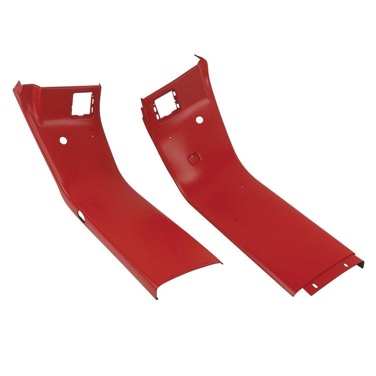 473185 Coupe Rear Roof Panels, 1996-1996 Chevy Corvette, Torch Red