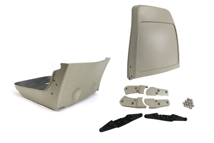 477860 Reproduction Seat Frame & Hinge Kit, 1982-1982 Chevy Corvette, Collector