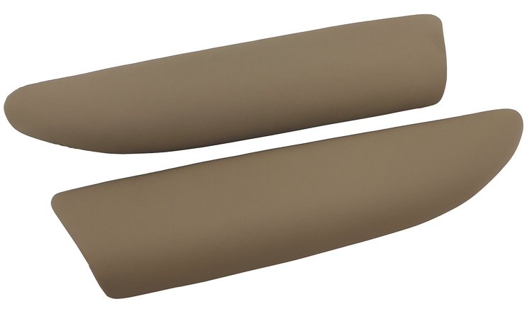 479696 Leather Armrest Pads, 2005-2013 Chevy Corvette, Cashmere