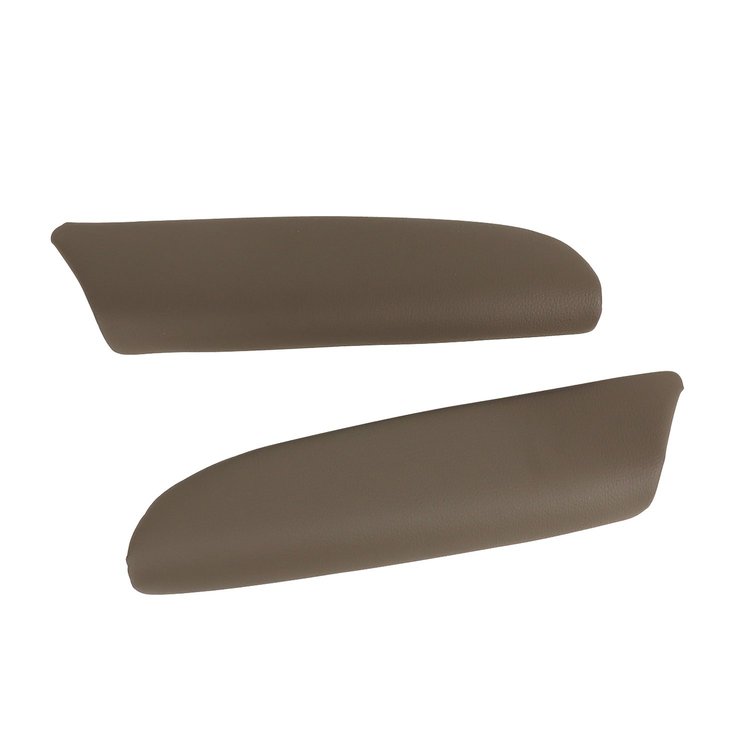 479800 Leather Armrest Pads, 2003-2004 Chevy Corvette, Parchment