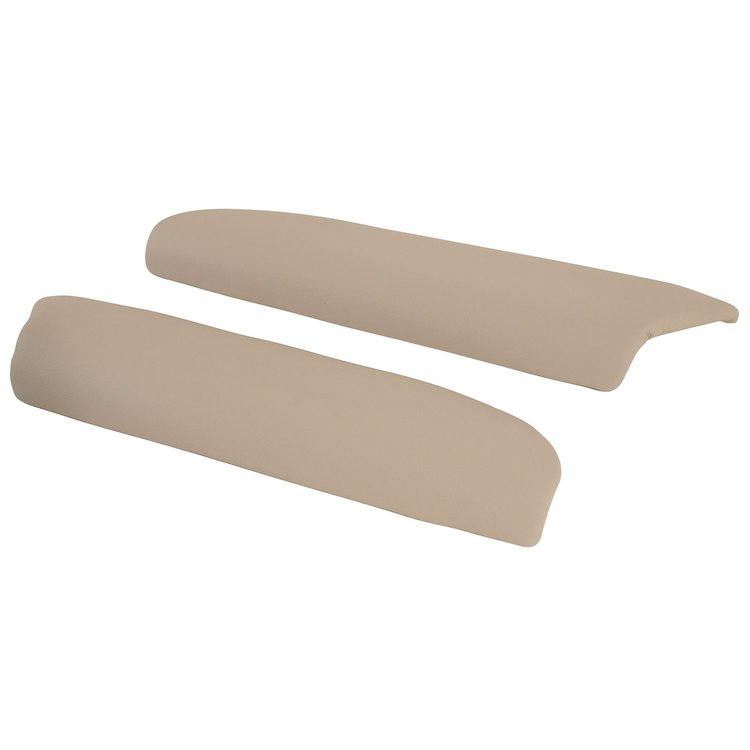 479894 Leather Armrest Pads, 2003-2004 Chevy Corvette, Shale