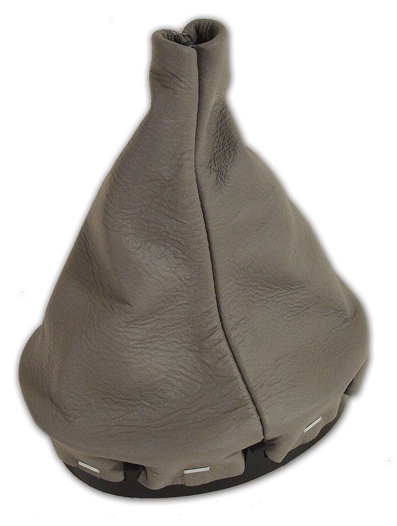 486888 Shift Boot W/Retainer, 1997-2004 Chevy Corvette, Gray, 6 Speed transmission