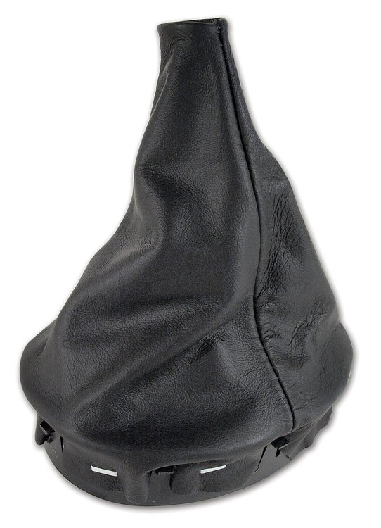 486890 Shift Boot W/Retainer, 1997-2004 Chevy Corvette, Black, 6 Speed transmission