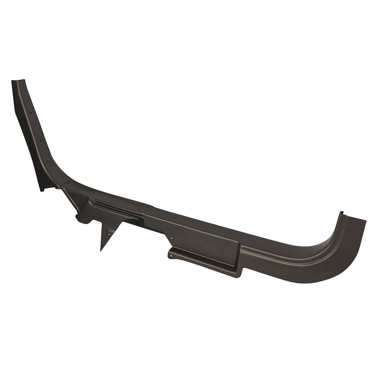 491771 Door Sill, 1986-1987 Chevy Corvette, Bronze Left/Driver Convertible