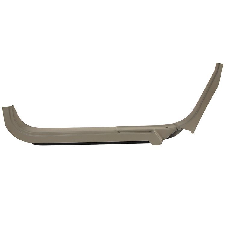 491869 Door Sill, 1986-1987 Chevy Corvette, Gray Right/Passenger Convertible