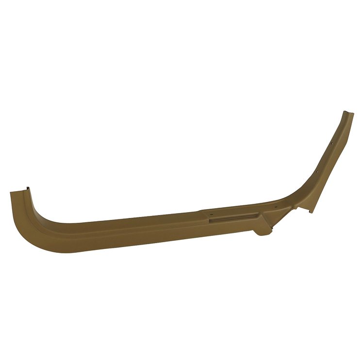 491872 Door Sill, 1986-1987 Chevy Corvette, Saddle Right/Passenger Convertible