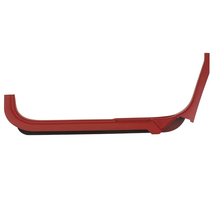491875 Door Sill, 1986-1987 Chevy Corvette, Red Right/Passenger Convertible