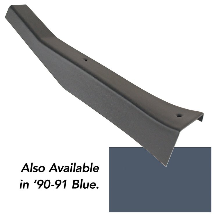 491980 Door Sill Extension, 1990-1991 Chevy Corvette, Blue, Left/Driver