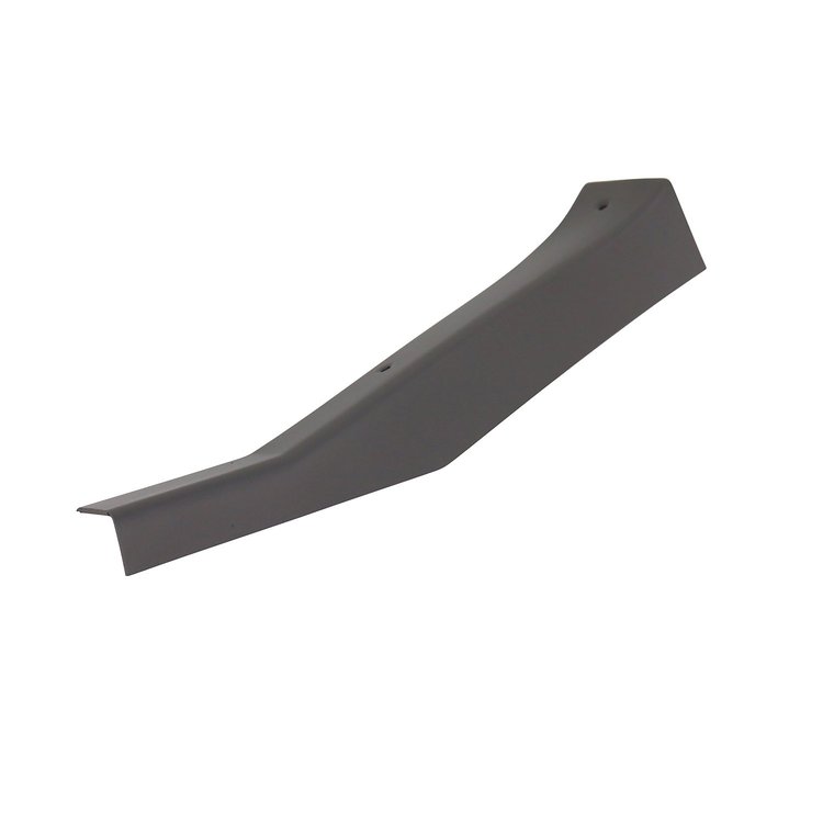 491981 Door Sill Extension, 1990-1991 Chevy Corvette, Gray Left/Driver
