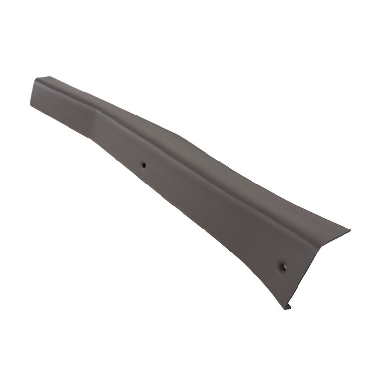 492081 Door Sill Extension, 1990-1991 Chevy Corvette, Gray Right/Passenger