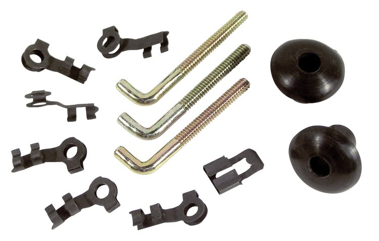 49533 Door Lock Rod Rebuild Kit, 1968-1977 Chevy Corvette