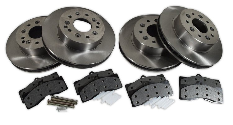 49938 Brake Rotor & Pad Kit, 1965-1982 Chevy Corvette, Car Set