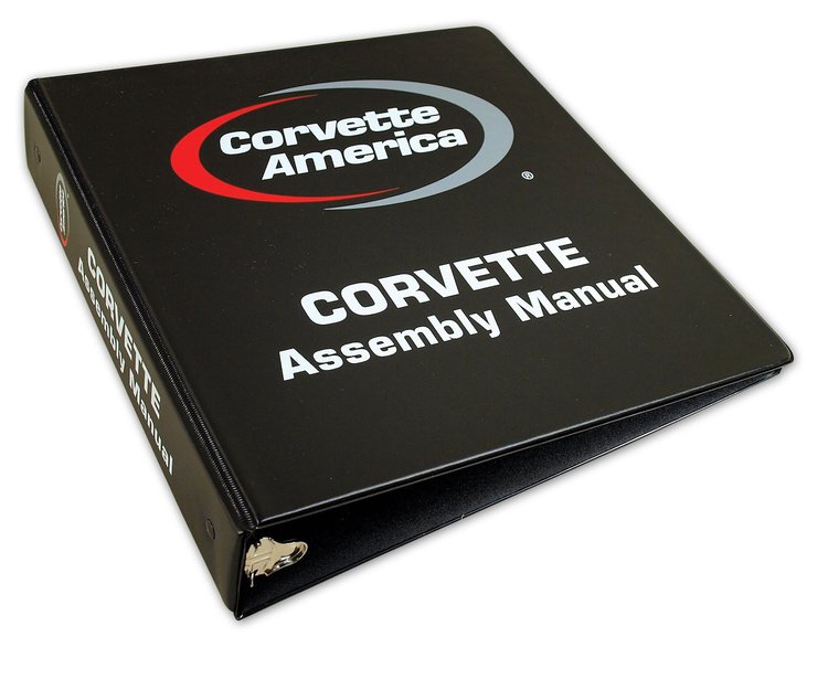 51308 Assembly Manual Binder, 1956-1982 Chevy Corvette