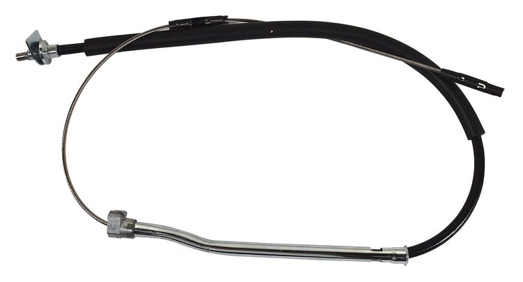 52256 Park Brake Cable, 1988-1996 Chevy Corvette, Front, Stainless Steel