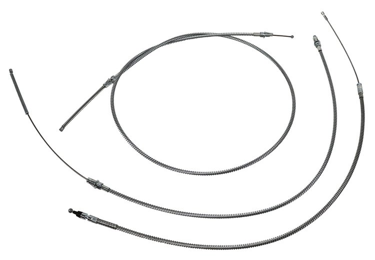 52397 Park Brake Cable Kit, 1963-1963 Chevy Corvette, Front & Rear