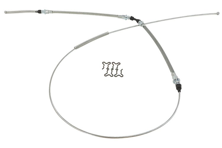 55719 Park Brake Cable, 1965-1982 Chevy Corvette, Rear