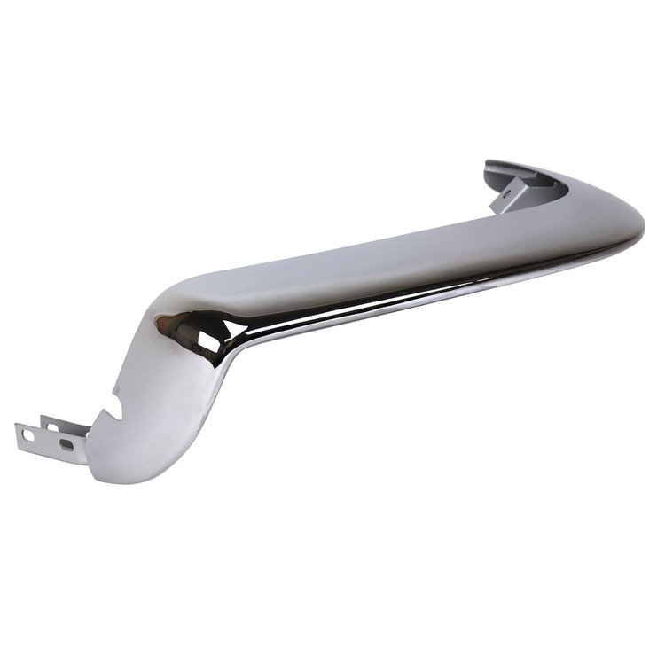 58634 Chrome Front Bumper, 1963-1967 Chevy Corvette, Left/Driver (Driver's Side)