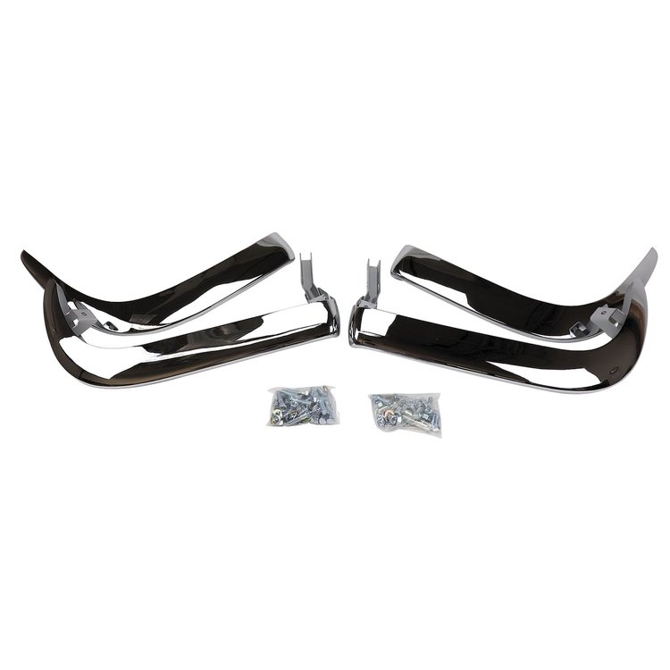 59450 Chrome Bumper Set W/Hardware, 1963-1967 Chevy Corvette, Front & Rear