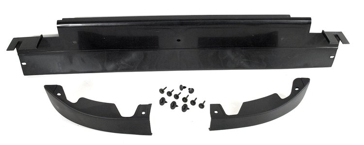 71995 3pc Front Air Dam Set w/Mounting Hardware, 2005-2013 Chevy Corvette