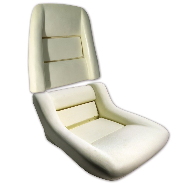 7216 Seat Foam, 1982-1982 Chevy Corvette, Collector 4 Piece Set