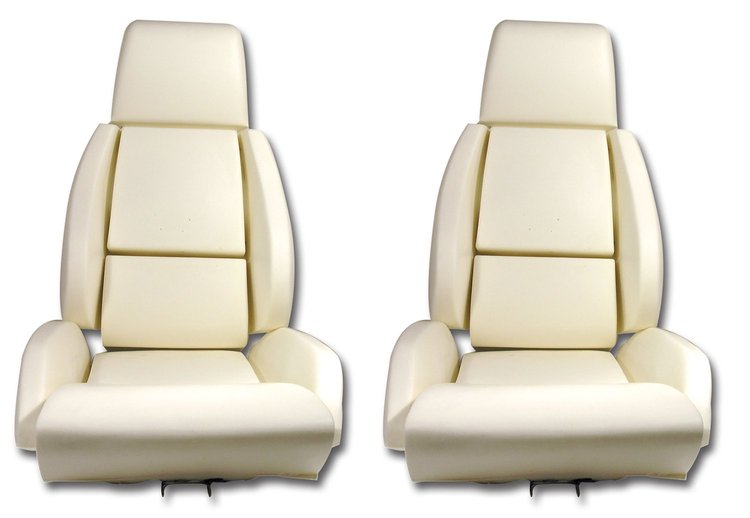 7225 Seat Foam, 1984-1988 Chevy Corvette, Standard 4 Piece Set