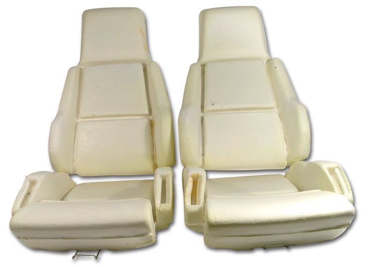 7227 Seat Foam, 1984-1988 Chevy Corvette, Sport 4 Piece Set