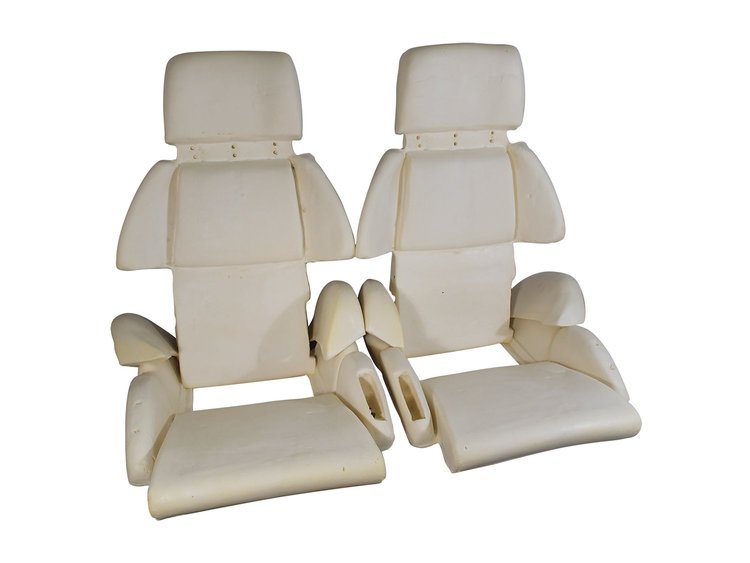 7229 Seat Foam, 1991-1993 Chevy Corvette, Sport 4 Piece Set