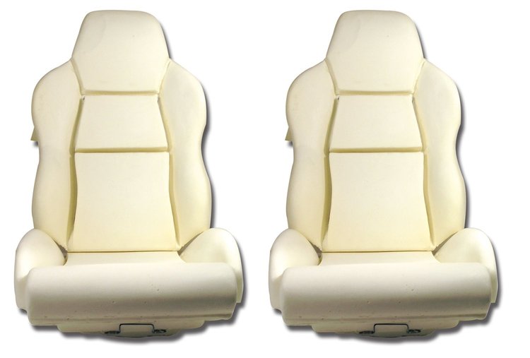 7235 Seat Foam, 1994-1996 Chevy Corvette, Standard 4 Piece Set