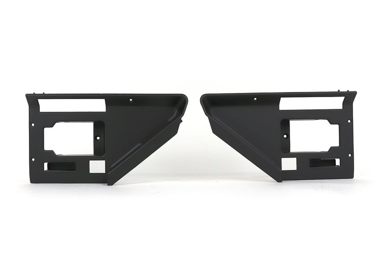 73062 Door Open Latch Bezel w/Power Locks Set, 1986-1989 Chevy Corvette