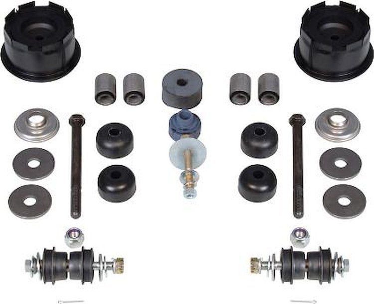 73106 Rear Suspension & Crossmember Bushing Kit, 1968-1974 Chevy Corvette