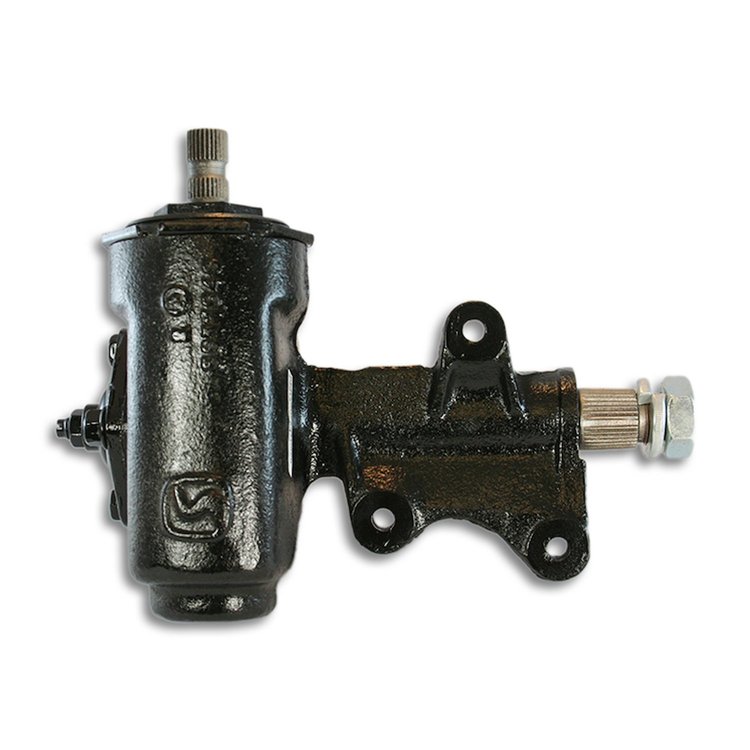 73188 New Steering Box W/Lower Rag Joint, 1969-1982 Chevy Corvette, 16:1 Ratio