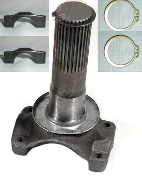73193 Heavy Duty Differential Side Yokes W/U-Joint Caps & Hardware, 1963-1979 Chevy Corvette