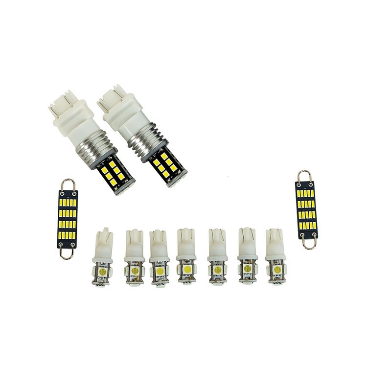 73377 Reverse SMD LED Replacement Bulbs & 9Pc Interior/Exterior LED Kit