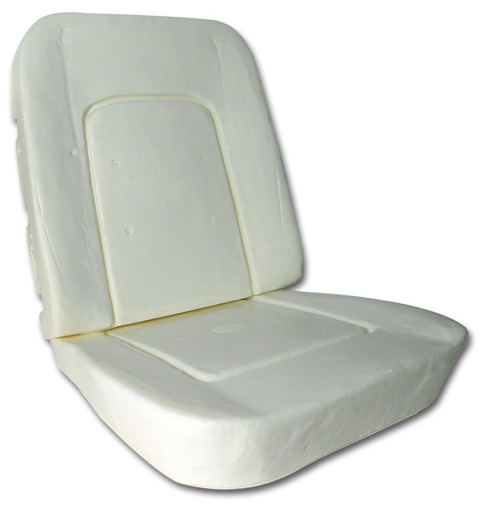 7355 Seat Foam, 1966-1966 Chevy Corvette, 4 Piece Set