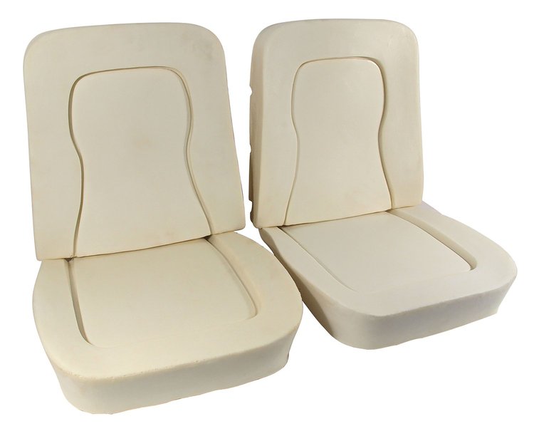 7356 Seat Foam, 1967-1967 Chevy Corvette, 4 Piece Set
