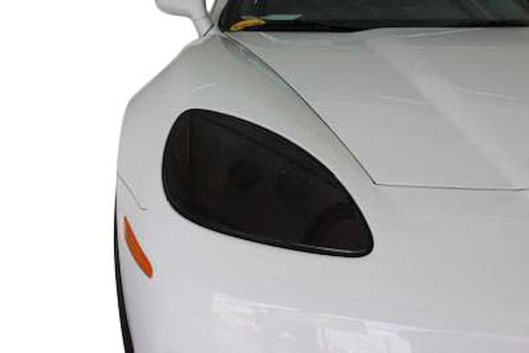 74698 Base Headlight & Fog Light Cover Protection Kit, 2005-2013 Chevy Corvette, Clear
