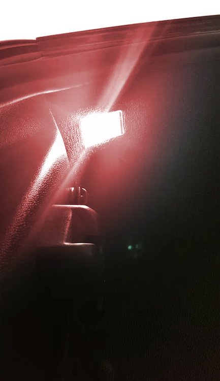 75518 Hatch/Cargo LED Bulbs, 2014-2019 Chevy Corvette, Red