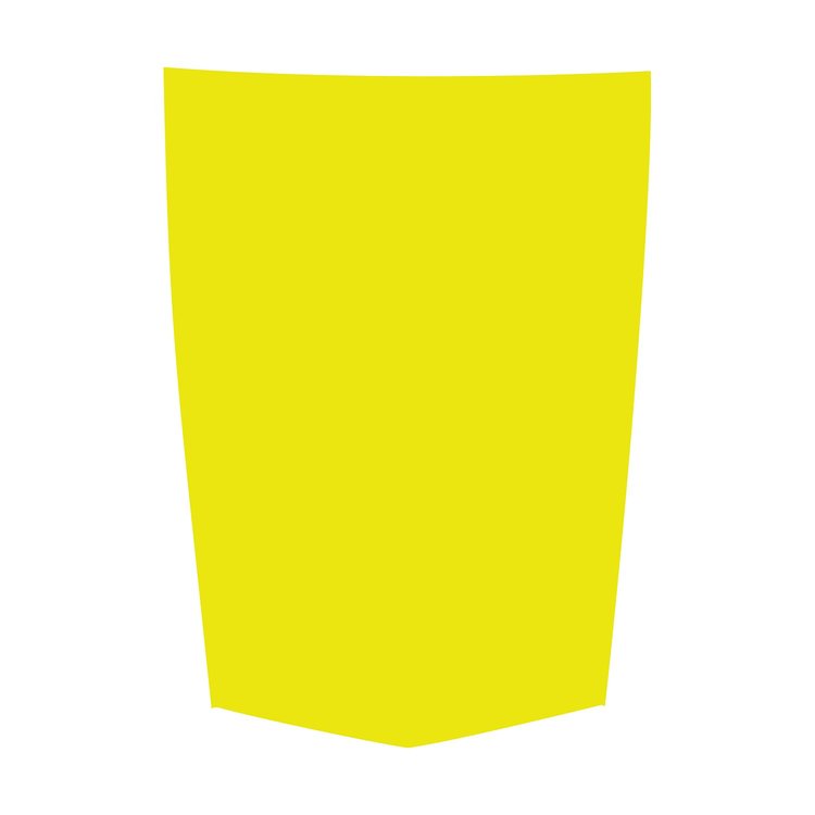 76906 STINGER STYLE HOOD STRIPE, 2014-2019 Chevy Corvette, GLOSS YELLOW