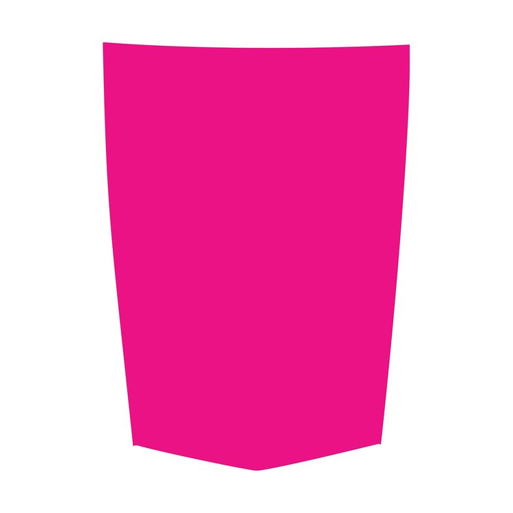76907 STINGER STYLE HOOD STRIPE, 2014-2019 Chevy Corvette, GLOSS PINK