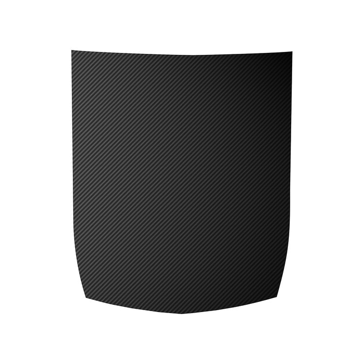 77033 Stinger Style Stripe, 2015-2019 Chevy Corvette, Solid Stripe, Black Carbon Fiber, Z06