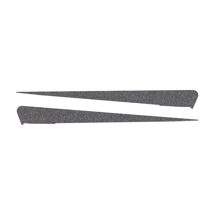 77062 Side Spear Shadow Stripe, 2014-2019 Chevy Corvette, Pair, Stingray, Gloss Metallic Pearl Black