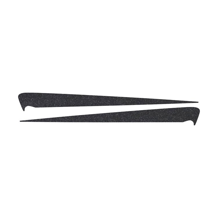 77084 Side Spear Shadow Stripe, 2014-2019 Chevy Corvette, Pair, Grand Sport, Gloss Carbon Flash Metallic