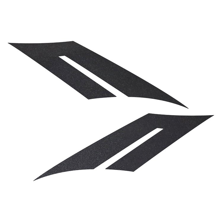 77122 Fender Accent Stripes, 2014-2019 Chevy Corvette, 17 GS Style, Gloss Carbon Flash Metallic, Both Sides