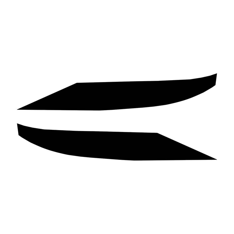 77168 Front Grille Enhancement Overlay Decal Set, 2014-2019 Chevy Corvette, Gloss Black