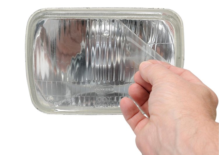 77486 Headlight & Signal Cover Protection Kit, 1991-1996 Chevy Corvette, Clear